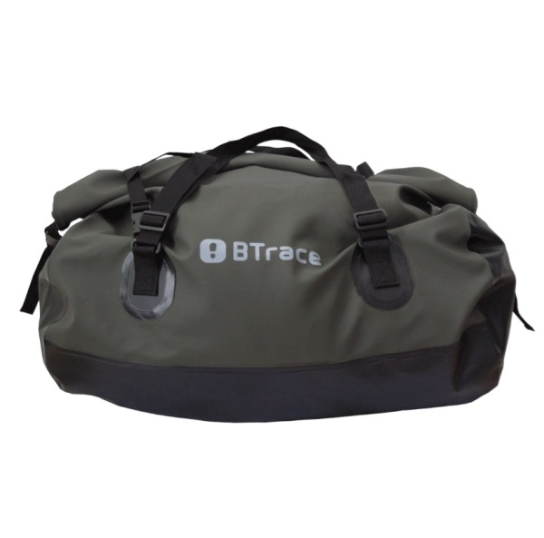 Гермосумка BTrace усиленная ПВХ трикотаж 100л (Оливковый/черный)  A0334