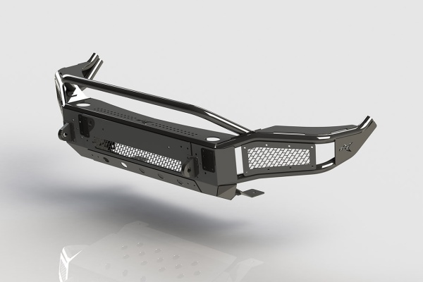 Бампер силовой передний BMS ALFA для Додж Рам 1500 2009-2017 BMS060066