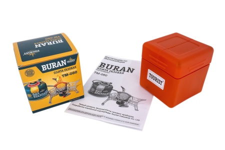 Горелка газовая TOURIST BURAN, под резьбовой баллон  TM-080