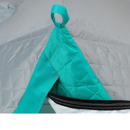 Палатка зимняя двускатная HELIOS DELTA Комфорт, утепленная HS-ISDC-BG