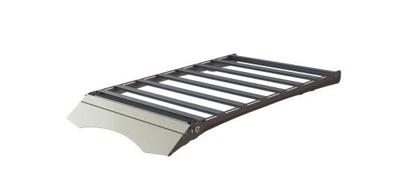 Багажник экспедиционный STC Renault Duster 2010-2019 ШТОРКА с дальним светом  STC-RDU/10-TR1-L1