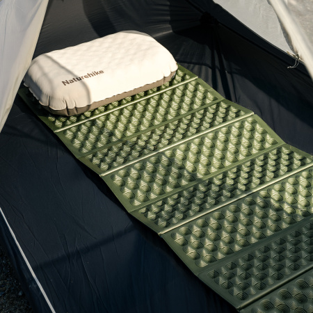 Коврик туристический Naturehike 185х56х2,3 см. IXPE, зеленый CNK2650WS010-RAGR
