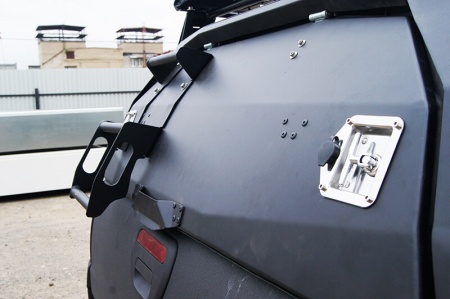 Кунг экспедиционный "Люкс" трехдверный KDT Mitsubishi L200 2005-2014  13281