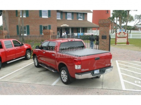 Крышка виниловая трехсекционная Ruggedliner на Toyota Tundra (2007-2013) -816946