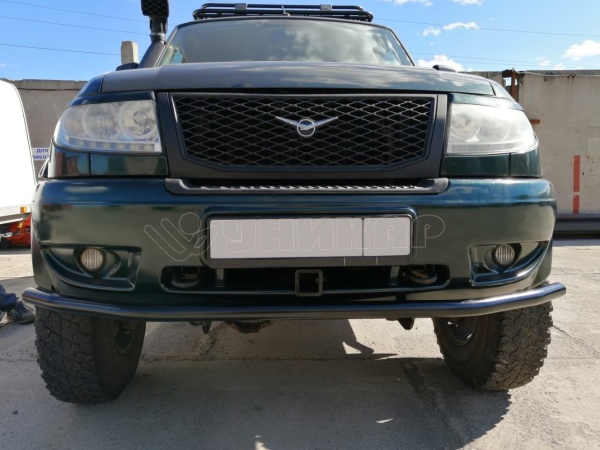 Передний фаркоп на УАЗ Patriot Уникар un103