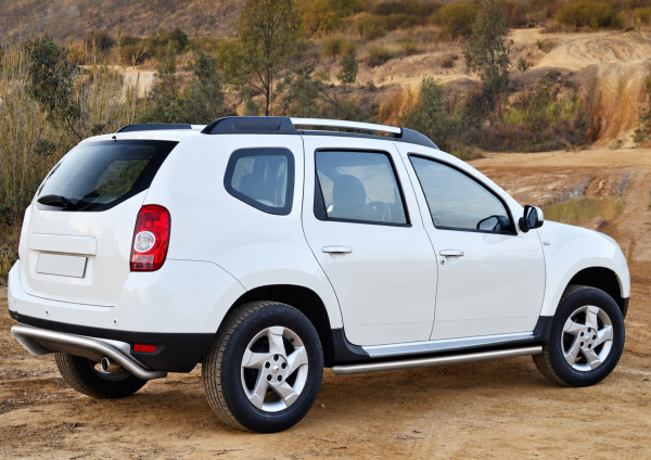 Фото изделия: Защита заднего бампера d57 скоба Rival Renault Duster 2011-2015 R.4701.008
