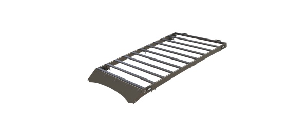 Багажник экспедиционный STC Toyota Land Cruiser 100/105/Lexus LX470 с рабочим и задним светом  STC-TLC100/105-TR-L2L3