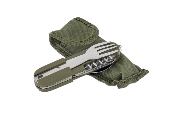 Набор столовых приборов TOURIST Дружба (7 в 1), в чехле  ДМ-370