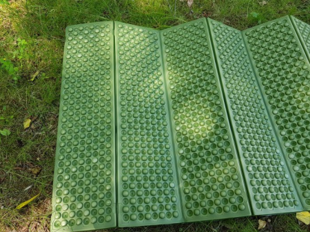 Коврик туристический ISOLON Flex Track 180х58х1 см. хаки с утяжками 5105212