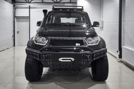 Бампер силовой передний BMS ALFA для УАЗ Патриот BMS060112