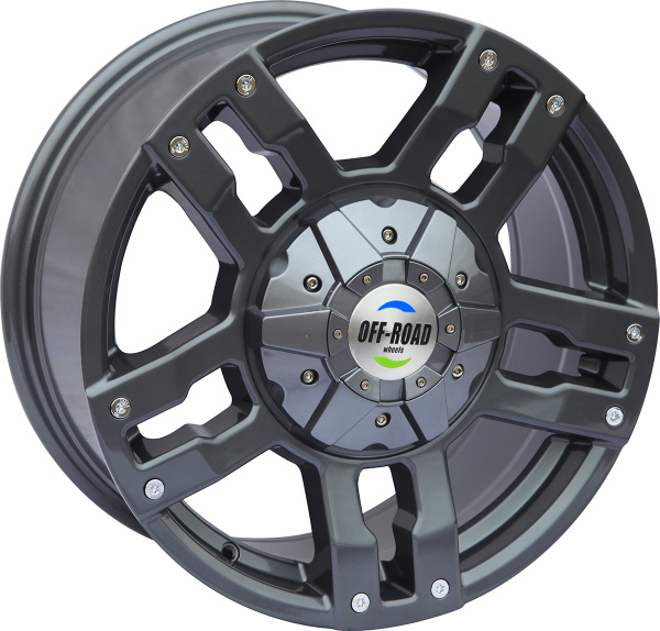 Диск Тойота Ниссан литой серый 6x139,7 8xR17 d110 ET+10 A1780-63910GM+10