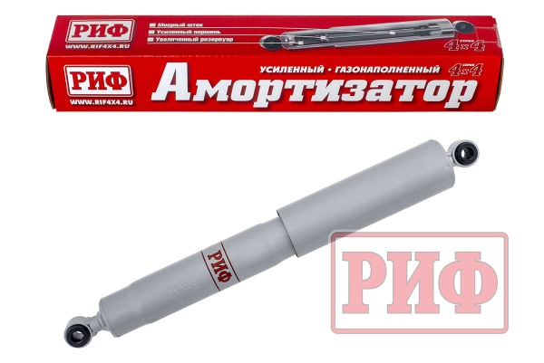 Амортизатор РИФ задний газовый Mitsubishi L200 2015+, Fiat Fullback лифт 40 мм  SAG204