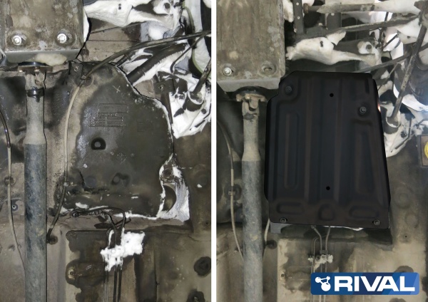 Защита топливного бака RIVAL Nissan Terrano/ Renault Duster  111.4718.1