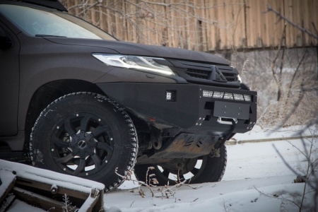Бампер силовой передний Mitsubishi Pajero Sport 2016+ STC-MPS3-BF