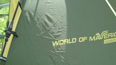 Шатер автомат Maverick Cosmos 400 (хаки/желто-горчичный)  M-KM-013