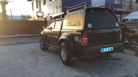 Кунг экспедиционный увеличенный трехдверный KDT Toyota HILUX  15281