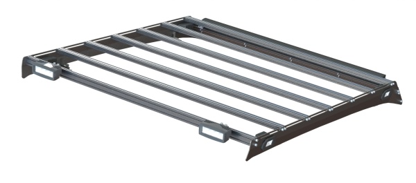 Багажник экспедиционный STC Nissan Navara с дальним, рабочим и задним светом  STC-NN-TR-L1L2L3