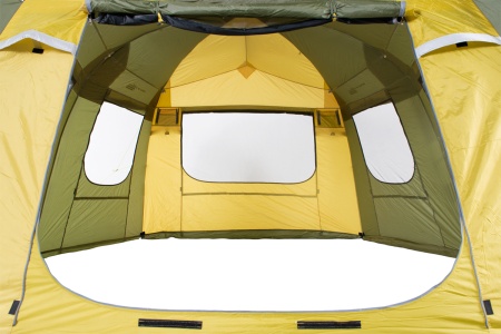 Палатка автомат всесезонная 4 Season Thermal, цвет хаки/желтый  M-KM-077