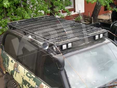 Багажник-площадка экспедиционный KDT Toyota Land Cruiser 105/100   03072