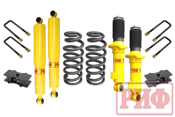 Лифт-комплект РИФ лайт Mitsubishi L200 2015+, Fiat Fullback 2016+ лифт 40 мм RIF-TMQ-B-lite