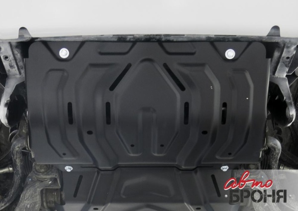 Защита радиатора АвтоБроня Fiat Fullback/ Mitsubishi L200/ Mitsubishi Pajero Sport  111.04046.2