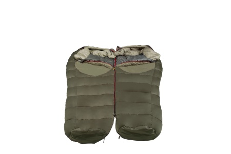 Мешок спальный ALEXIKA Aleut Compact,(ТК: -3°C-8°C), для низких температур, малой длины, oliv,правый  9233.01071