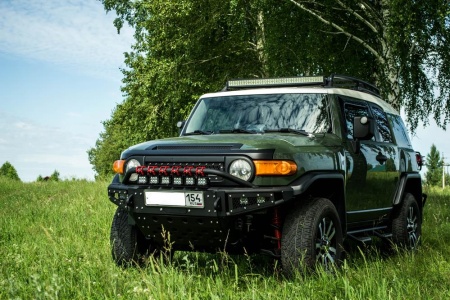 Бампер силовой передний BMS ALFA для Тойота FJ Cruiser BMS060003
