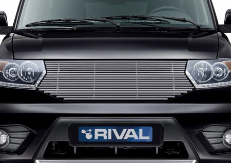 Решетка радиатора d10 RIVAL UAZ Patriot 2014-  G.6301.001