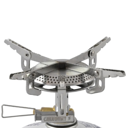 Горелка газовая портативная СЛЕДОПЫТ "Маленький костерок" резьбовой баллон  PF-GSP-S03