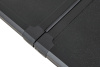 Крышка кузова РИФ для Sollers ST6/ST8, JAC T6/T8, трёхсекционная 1590х1600 мм, алюминиевая, черная ZT63B