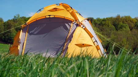 Шатер автомат Maverick Cosmos Thermal - под отопление (желто-серый)  M-T-YG-010