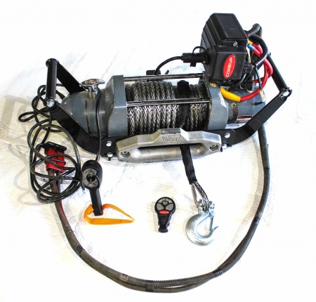 Комплект для сборки переносной лебедки крепление под квадрат (вариант 1) 4X4TUN.RU