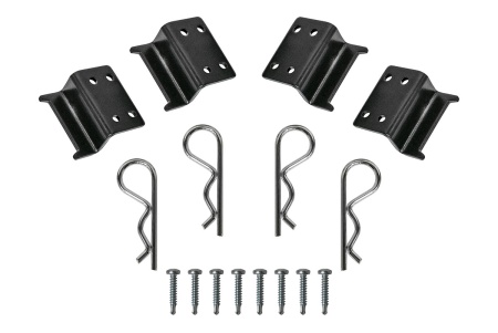 Крышка кузова Toyota Hilux Vigo 2005-2015, трёхсекционная, алюминиевая, черная PT-H326