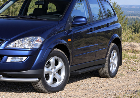 Фото изделия: Порог Black Rival Mitsubishi/ Nissan Terrano/Renault Duster/ Ssang Yong/Suzuki F173ALB — изображение 7
