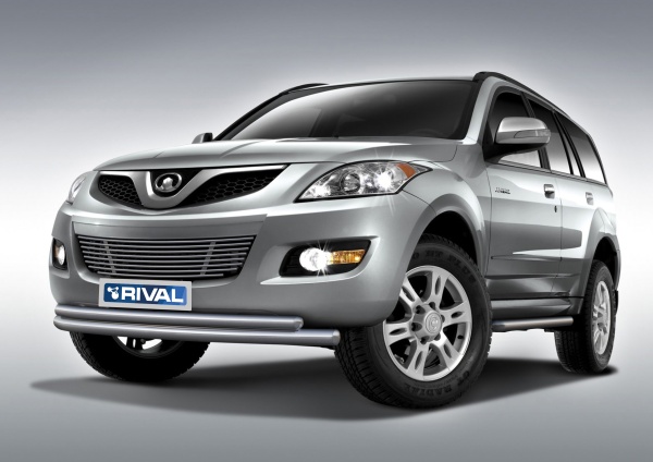 Решетка бампера d10 RIVAL Great Wall Hover H5 2011-  G.2008.002