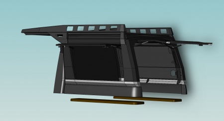 Каркас грузовой многофункциональный KDT УАЗ Патриот  06062 (комплектация 5)