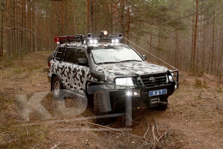Багажник экспедиционный KDT Toyota Land Cruiser 200   04071