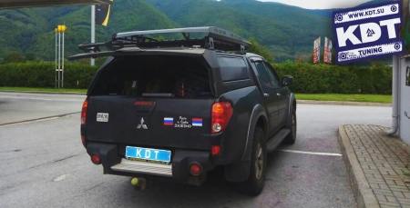Кунг экспедиционный трехдверный KDT Mitsubishi L200 Triton Long 2014   13282