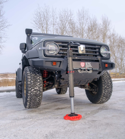Бампер передний Tank 300 балка и ПТФ СТГ КОМПЛЕКТ STC-T300/21-BF-C1-L1L4+L2L4