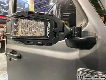 RIGID Reflect — зеркала заднего вида с встроенными LED фарами и указателями поворотов 64011