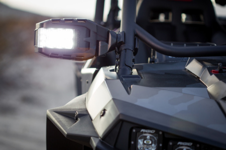 RIGID Reflect — зеркала заднего вида с встроенными LED фарами и указателями поворотов 64011