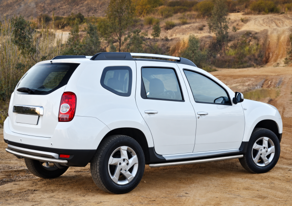 Фото изделия: Защита заднего бампера d42 Rival Renault Duster 2011-2015 R.4701.010