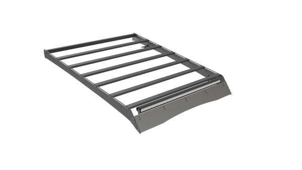 Багажник экспедиционный STC Nissan Navara с дальним светом  STC-NN-TR-L1