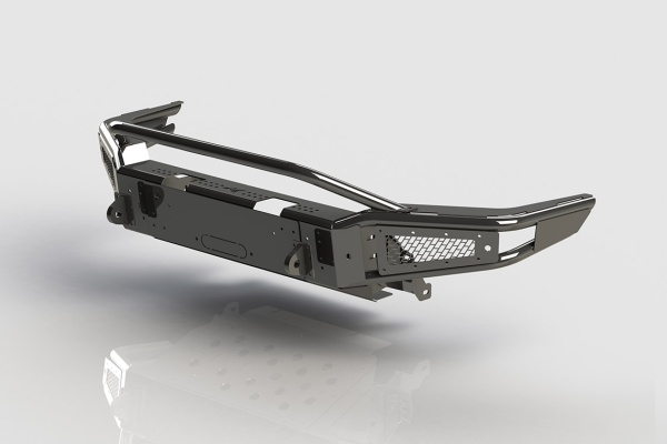 Бампер силовой передний BMS ALFA для Тойота Прадо 150 2018-2021 BMS060059