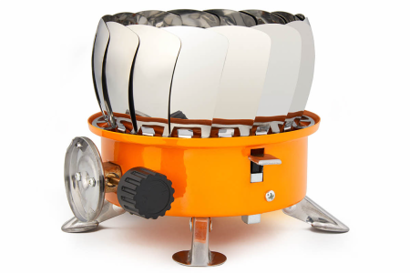 Плита газовая мини в сумке с ветрозащитой TOURIST TULPAN-S  TM-400