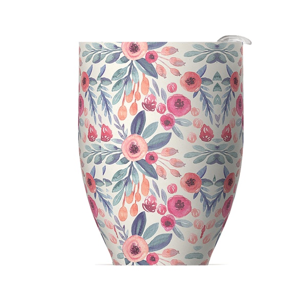 Термостакан IMPERIAL COFFEE, 300 мл, цветы  VIC4.21-FLORAL