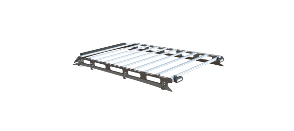 Багажник экспедиционный STC Toyota Land Cruiser 80 с дальним и задним светом  STC-TLC80-TR-L1L2