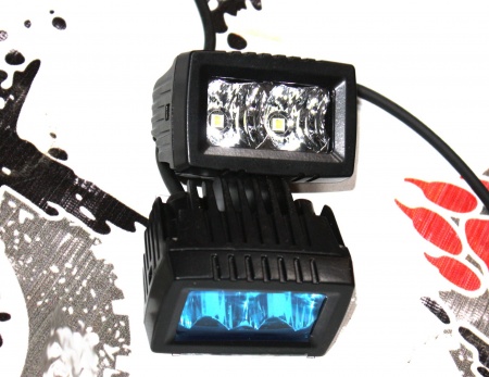 Фара Aurora 2 led, луч-flood, свет белый, 20W, 2200LM, 9-36V ALO-L-2-E7T