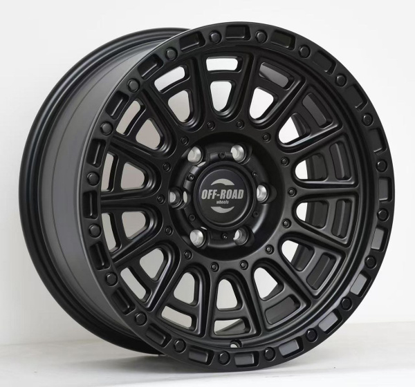 Диск литой черный матовый 6x139,7 8,5xR18 d106,2 ET+20 (продаются по 4 шт.) FFL2140-1885-63906B+20