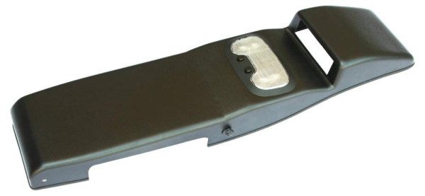 Консоль потолочная для установки р/c УАЗ Патриот рестайл.2014, вырез под р/c 140х40 мм,черная,УП2015 276